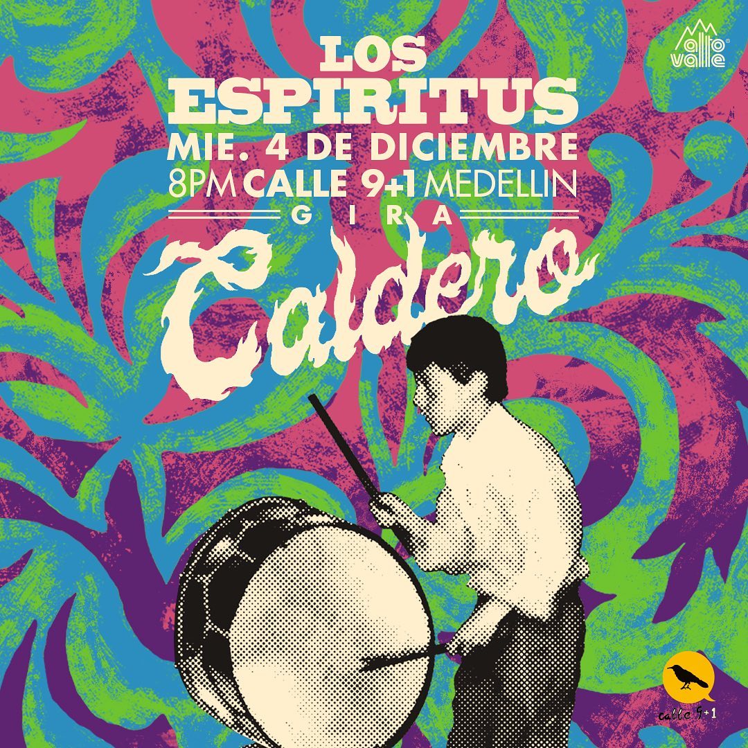 Los Espíritus - Calle 9+1 - Medellin - Página oficial Rock Argentino