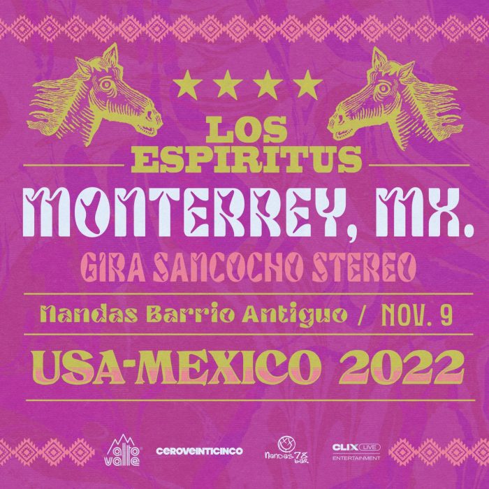 Los EspÃ­ritus Gira Sancocho Stereo MÃ©xico USA 2022 Venta Entradas Tickets Concierto