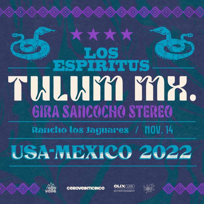 Los Espíritus Gira Sancocho Stereo México USA 2022 Venta Entradas Tickets Concierto