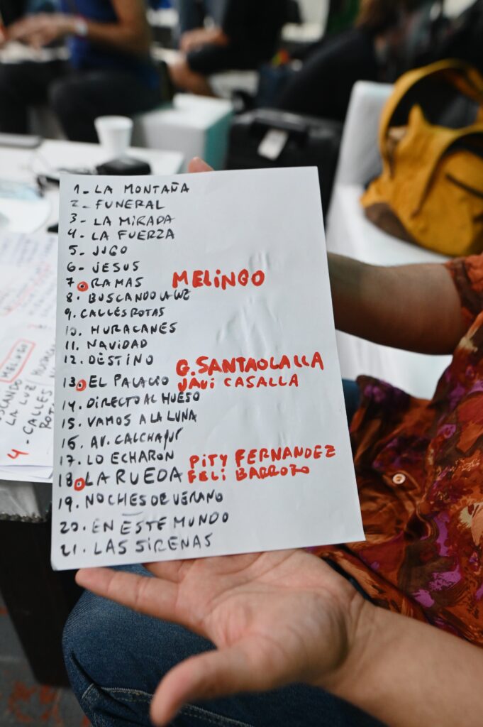 Setlist, Los Espíritus en Microestadio Ferro, 1 de diciembre del 2023.