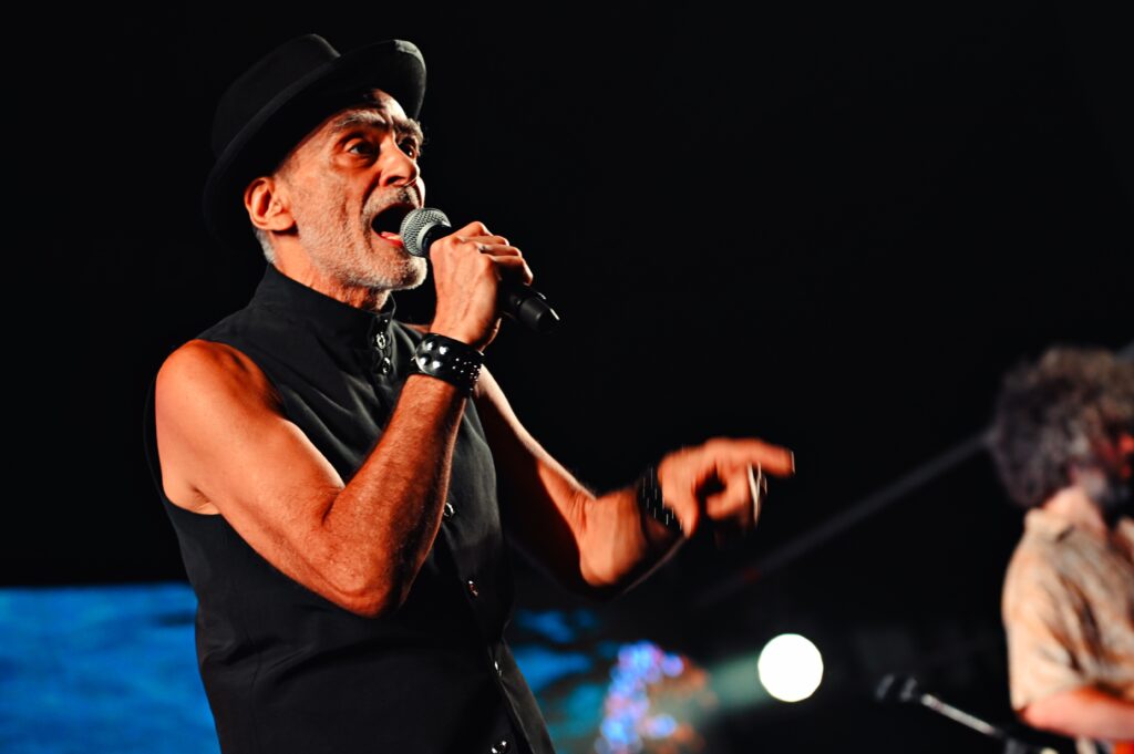 Melingo. Los Espíritus en el microestadio Ferro presentando el álbum La Montaña.